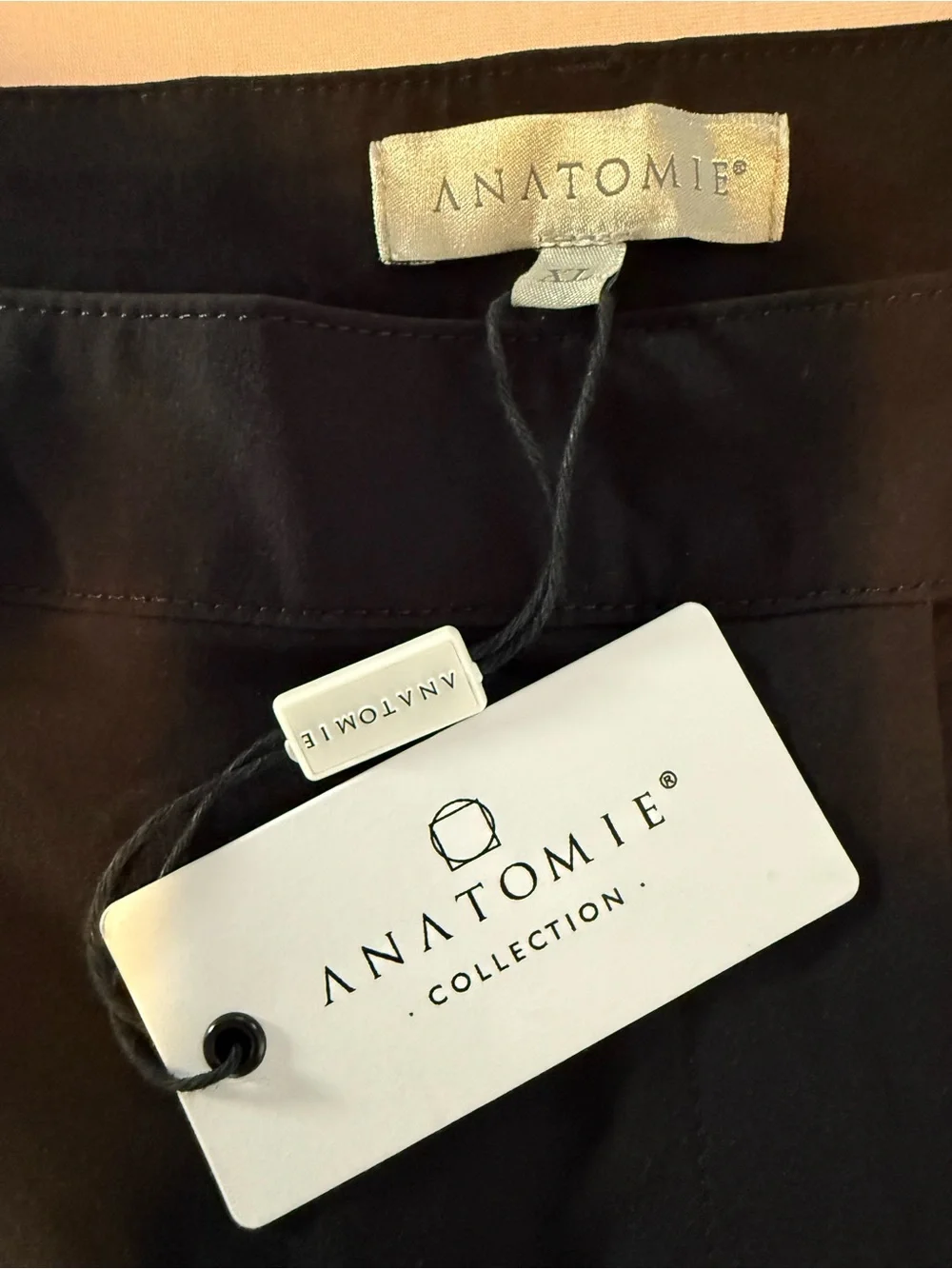 NWT Anatomie Women's Black Techno Chino Mid Rise Travel Pant Sz XL (12/14) - Picture 11 of 12